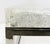Modern Bernhardt Artic Frame Solid Acrylic Ice Pattern Coffee Table on Stainless Steel For Sale - Image 3 of 5