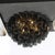 Modernist Handblown Murano Smoked Glass Polyhedral Flush Mount W/ Brass Fittings For Sale In New York - Image 6 of 16