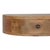 Modern Wall-Mounted Rounded Oak-Ish Nightstand For Sale - Image 3 of 8