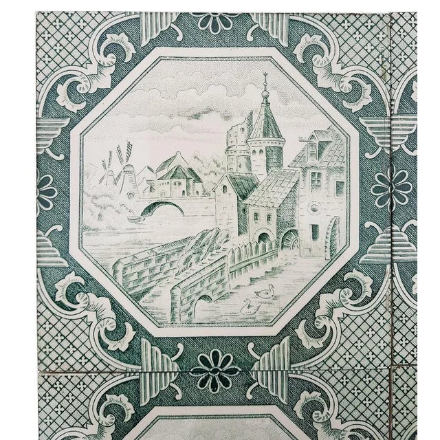 Ceramic Tiles by Gilliot, 1930, Set of 4 For Sale - Image 6 of 12