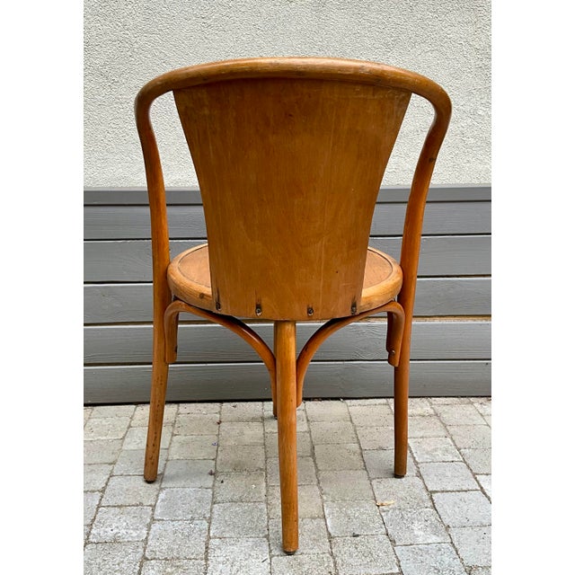 Early 20th Century Bentwood Armchair from Fischel, 1920s For Sale - Image 4 of 10