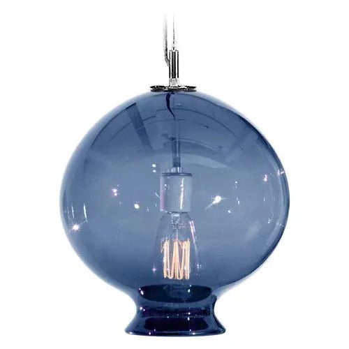 Not Yet Made - Made To Order Juno Pendant Light from the Versuvius Collection in Steel Blue For Sale - Image 5 of 5