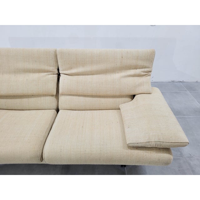Mid-Century Italian Alanda Sofa by Paolo Piva for B&b Italia / C&b Italia, 1980s For Sale - Image 10 of 15