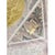 1960s Exotic 3d Foil Watercolor Art Star of David Artist Signed Framed Gold Handpainted For Sale In San Diego - Image 6 of 16