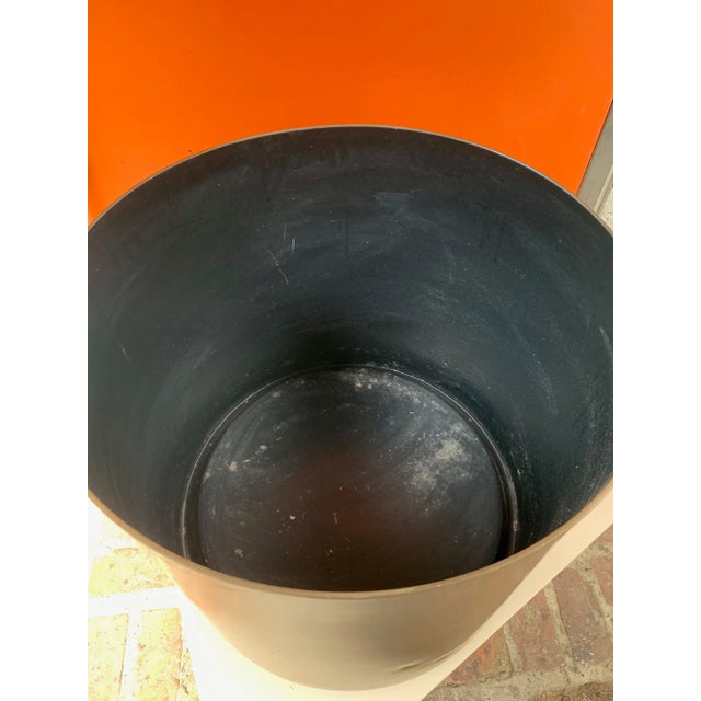 Mid-Century Modern 1970s Extra Large Paul Mayen Aluminum Planter in Bronze Finish For Sale - Image 3 of 12
