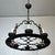 Gothic 1940s Gothic Style 8 Light Round Wrought Iron Chandelier For Sale - Image 3 of 12