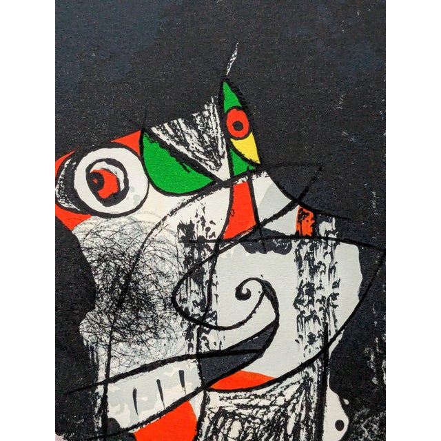 1970s Joan Miro, The Scenic Revolution, 20th Century, Color Lithograph For Sale - Image 5 of 11