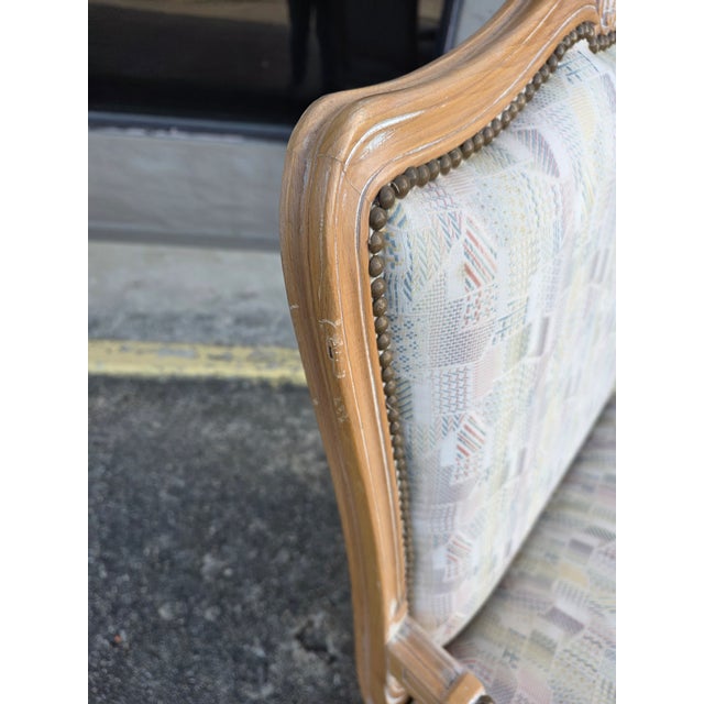 1980s Louis XV Fauteuil Style Armchair For Sale - Image 5 of 11