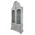 John Widdicomb Rare John Widdicomb Bonnet Top Cabinet With Speckled Finish For Sale - Image 4 of 16