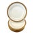 Vintage C. Ahrenfeldt Limoges 24kt Gold Rim Salad Plates-Set of 7 For Sale