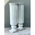 Vintage Tall Fluted Plaster Covered Resin Urns - A Pair For Sale - Image 12 of 12