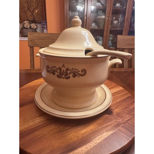 Product Information Width: 8 5/8 in Height: 10 in Stoneware Crafted In USA / Taiwan Hand Wash Discontinued Piece Piece...