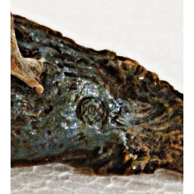 Metal Antique Vienna Bronze Pheasant, 1890s For Sale - Image 7 of 8