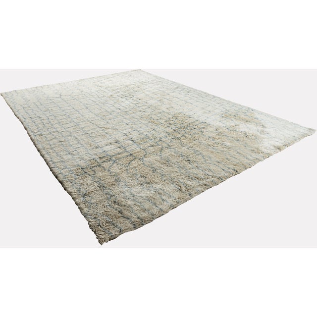 Moroccan Moroccan Fluffy Brick Collection Rug 10'5 X 14' For Sale - Image 3 of 17