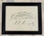 Framed 19th Century American ornamental penmanship specimen associated with the golden age of ornamental penmanship....
