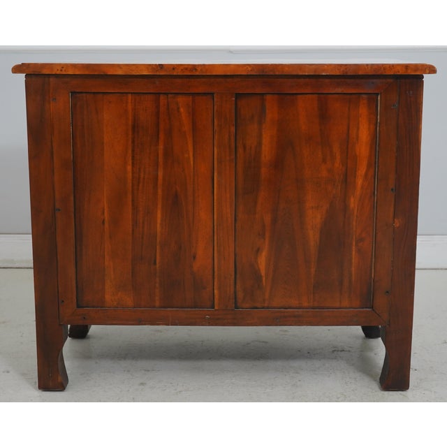 Theodore Alexander Burl Walnut French Commode For Sale - Image 17 of 17