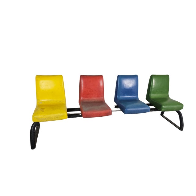 I bought this bench at a state sale Owners told me they bought the house in 1960 and the bench was already at the garden...