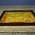 Wood Vintage Burl Wood Tea Tray With Rosewood Frame - Brass Mounted For Sale - Image 7 of 9
