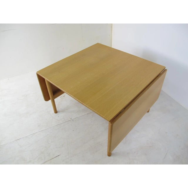 Vintage, Mid-Century, Scandinavian Design Solid Oak Coffee table designed by Hans Wegner for PP Møbler. This piece has an...