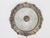 Baroque 1960s Spanish Neo-Baroque Silvered Cast Zinc & Tiered Pressed Glass Flush Mount Ceiling Light - Fully Restored For Sale - Image 3 of 12