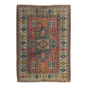 Vintage Turkish Oushak Rug, 06'08 X 09'04