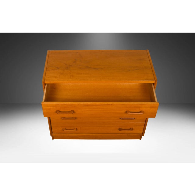 1960s Mid Century Teak Chest of Drawers For Sale - Image 5 of 11