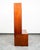 Mid-Century Modern Mid Century Danish Modern Credenza Bookshelf Cabinet Teak Shelves Sliding Doors For Sale - Image 3 of 12