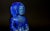 Lapis Lazuli Buddha Statue Stately Presence For Sale - Image 16 of 17