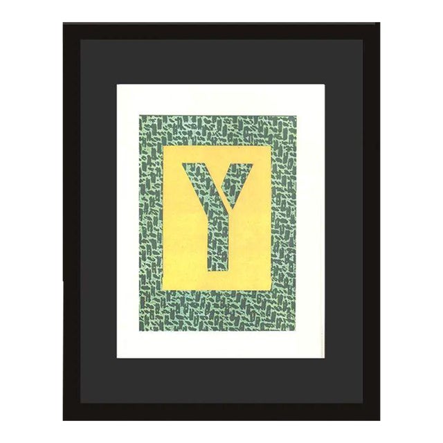 1990s 'Y' From 'Hockney's Alphabet' by David Hockney For Sale