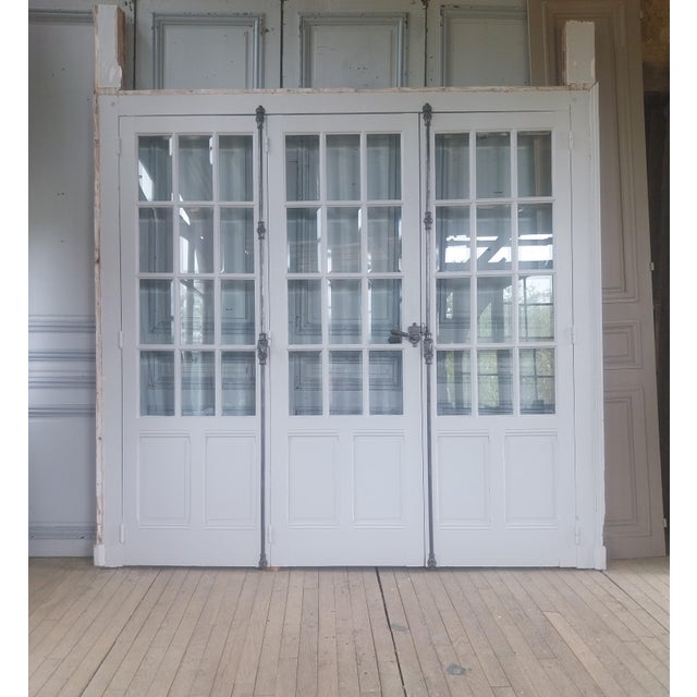 Wood Belle Époque Architectural Joinery Ensemble, 1890s For Sale - Image 7 of 15