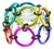 David Spada Modernist Rainbow Multicolor Aluminum Bangle Bracelet For Sale
