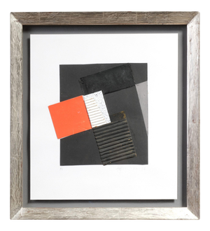 Heinrich Siepmann, Composition, Collage, Framed