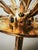 Rustic Vintage 12-Light Palm Floor Lamp in Brass, 1970s For Sale - Image 3 of 18
