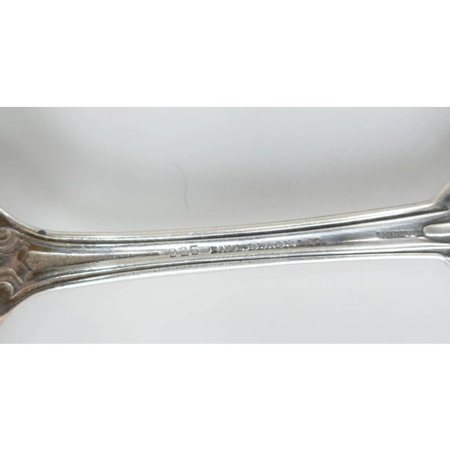 19th Century Set of 4 American Sterling Silver Union Pattern Spoons by Wendt & Co. For Ball Black & Co. For Sale - Image 10 of 10