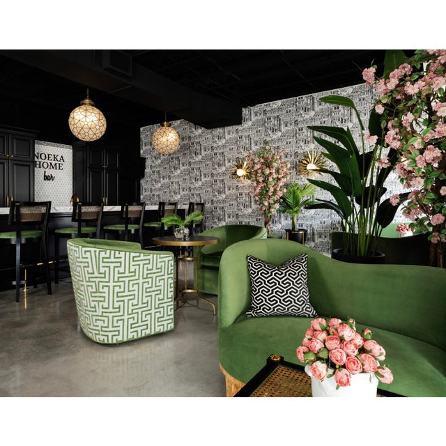 Brass Hand-Crafted Brass Palm Leaf Sconce For Sale - Image 8 of 10