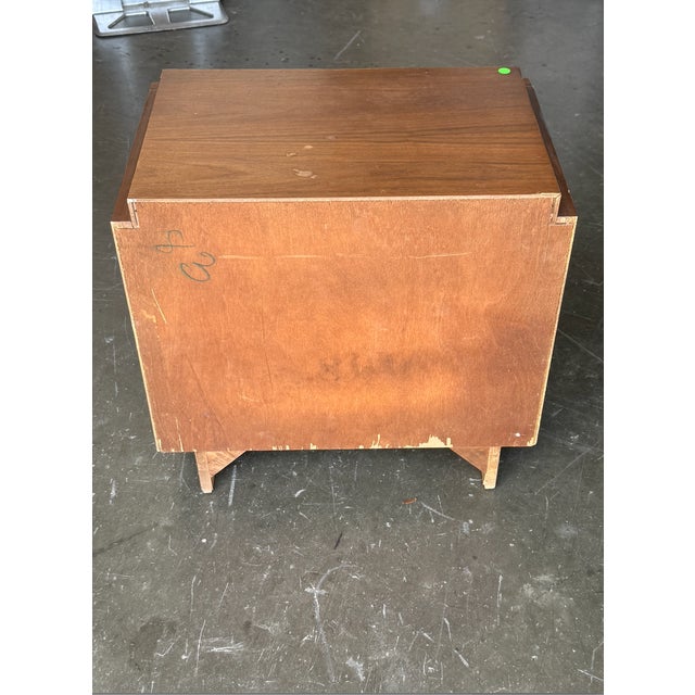 1960s Pair of Lane Brutalist Mid Century Modern Style Nightstands For Sale - Image 13 of 15