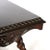 Chocolate Oversized Antique Mahogany Hunzinger Style School Twisted Barley Lamp Table, Circa 1900 For Sale - Image 8 of 13