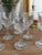 Vintage Crystal Wine Glasses, Set of 6, in Very Good conditions. Designed 1950 to 1959