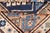 Antique Blue Kazak Gallery Rug, Hand-Knotted Wool, Caucasus 3'10 X 9'8 For Sale - Image 11 of 12