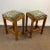 1970s Mid-Century Safari Boho Chic Faux Leopard Counter Stools, Newly Reupholstered - A Pair For Sale - Image 11 of 12