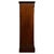 19th Century Antique English Victorian Walnut Pier Vitrine Cabinet For Sale - Image 6 of 11