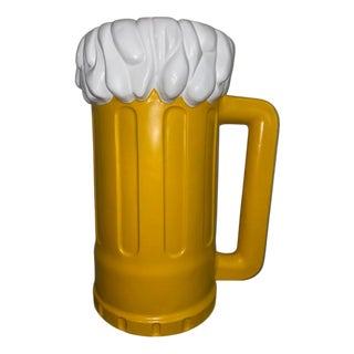 Vintage Fiberglass Beer Mug, 1970 For Sale