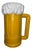 Vintage Fiberglass Beer Mug, 1970 For Sale