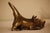 Brass 1930s Ronson Solid Brass Dog Pipe Rests - Scottie & Hound - Pair For Sale - Image 8 of 18
