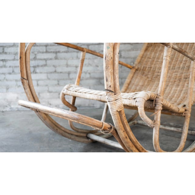 Vintage Franco Bettonica “Dondolo" Lounge Chair For Sale - Image 12 of 18