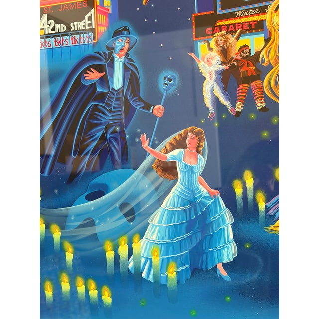 1990s 1990s Broadway Serigraph by Melanie Taylor Kent For Sale - Image 5 of 7