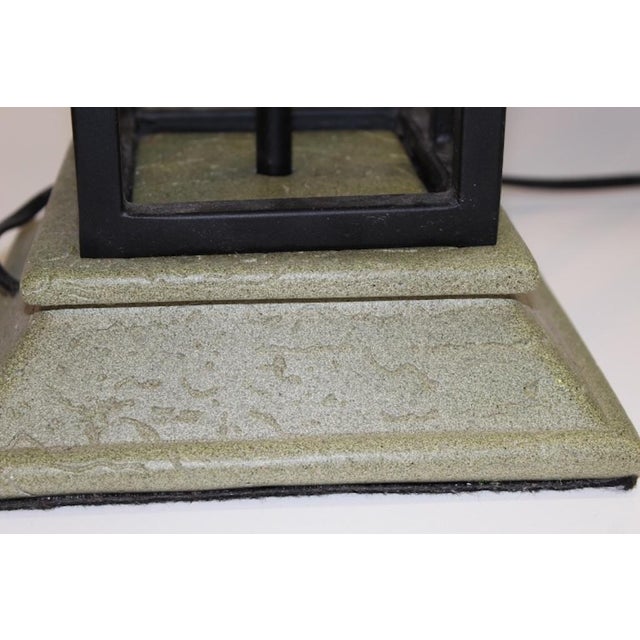 2000 - 2009 Large Arts and Crafts Style Table Lamp For Sale - Image 5 of 7