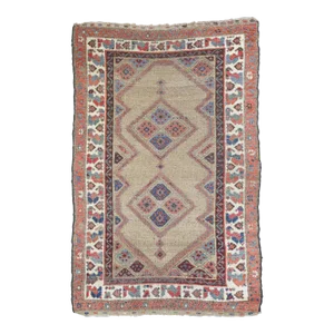 Antique Persian Malayer Rug, 03'09 X 5'05