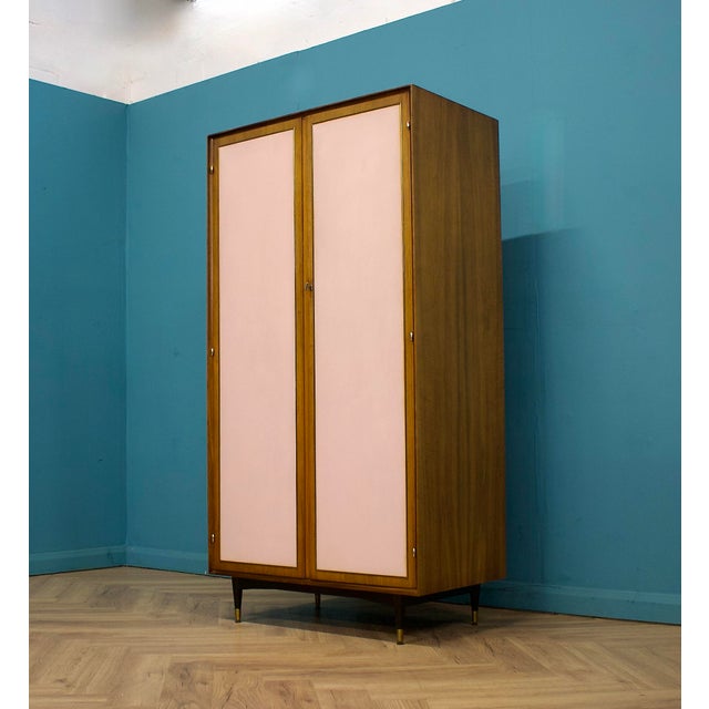 Teak Wardrobe from Wrighton, 1960s For Sale - Image 4 of 13