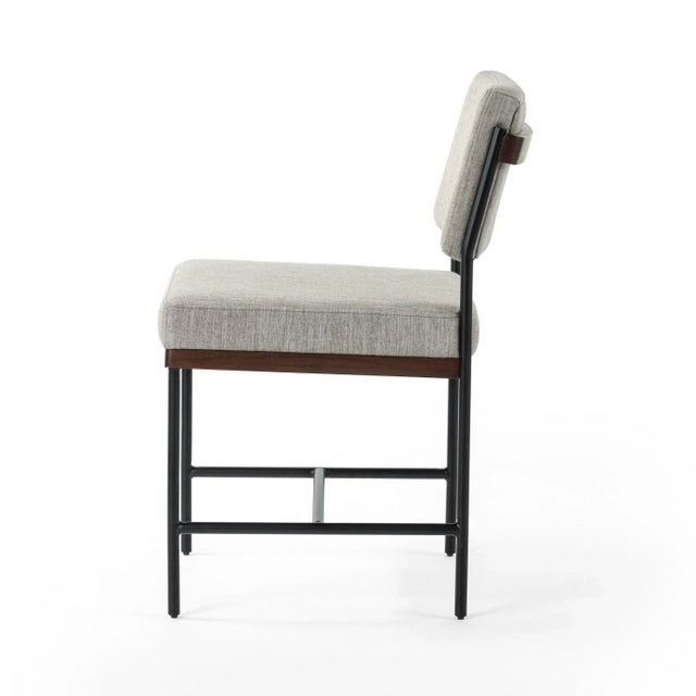 Four Hands Benton Dining Chair - Savile Flannel For Sale In Austin - Image 6 of 12